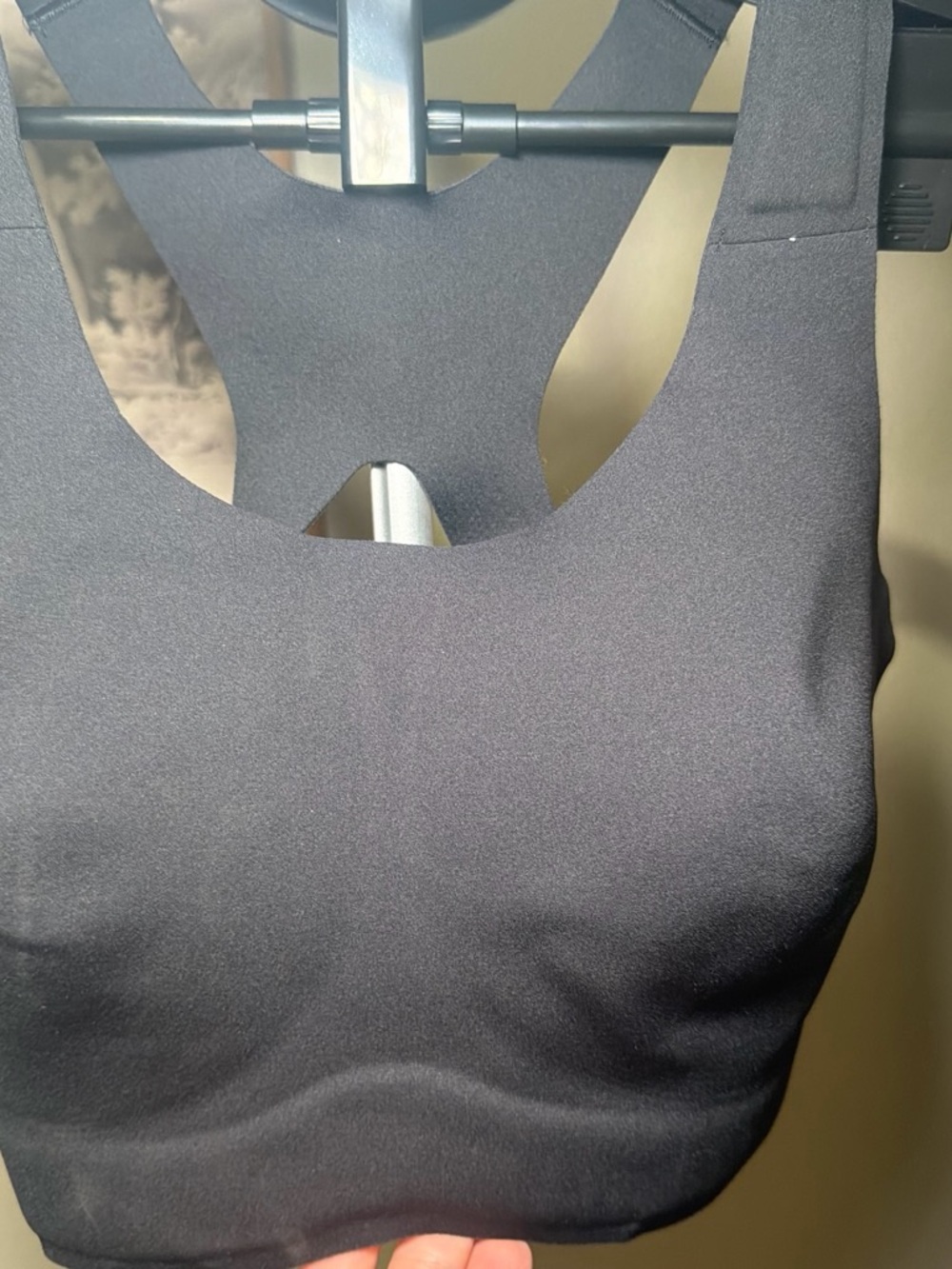 lululemon athletica Black Low-Impact Scoop-Neck Sports Bra